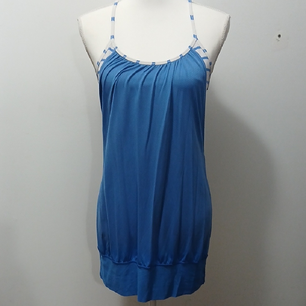 Lululemon Athletica Blue Strappy Dress